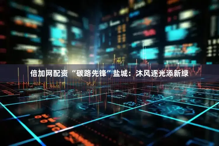 倍加网配资 “碳路先锋”盐城：沐风逐光添新绿