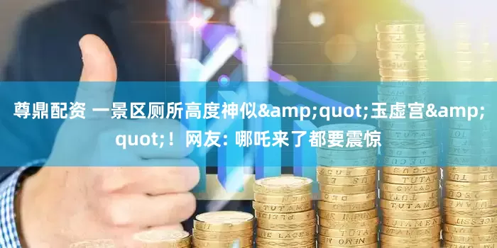 尊鼎配资 一景区厕所高度神似&quot;玉虚宫&quot;！网友: 哪吒来了都要震惊