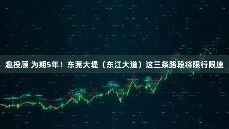 趣投顾 为期5年！东莞大堤（东江大道）这三条路段将限行限速