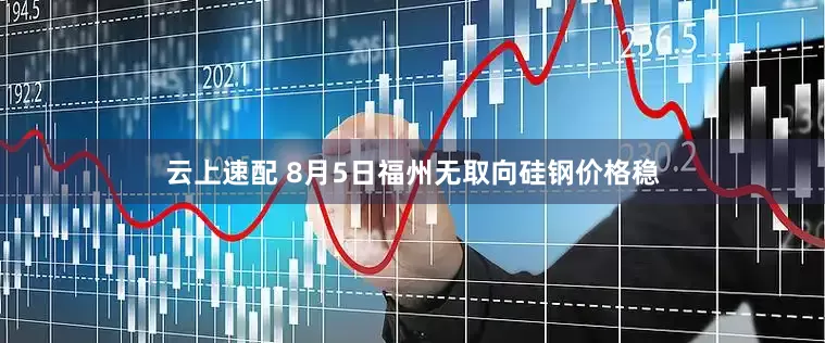 云上速配 8月5日福州无取向硅钢价格稳